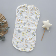 Коконпелюшка на змійці Звірята Сірий (Інтерлок) 56 (0-1міс)