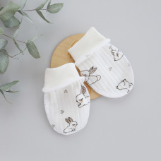 Царапки Зайчик Молочний (Рубчик) 56 (0-3міс)