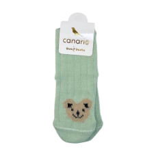Шкарпетки Ведмедик Оливковий Canari 56 (0-3міс)