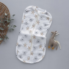 Коконпелюшка на змійці Коали Зайчики (Інтерлок) 56 (0-1міс)