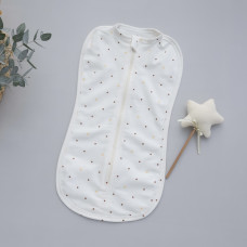 Коконпелюшка на змійці Горошок (Футер - з начосом) 56 (0-1міс)