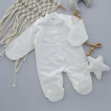 Чоловічок Молочний (Футер - з начосом) 56 (0-1міс)