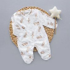 Чоловічок Ведмедик на хмаринці (Інтерлок) 62 (1-3міс)