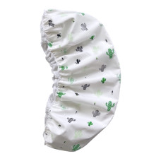 Непромокаюче простирадло на гумці Кактуси 80/40