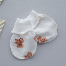 Царапки Ведмедики плюшевий (Футер - з начосом) 56 (0-3міс)