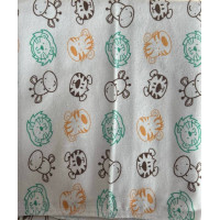 Пелюшка фланелева/байкова (Україна) Мордочки Різнокольорові 90/80